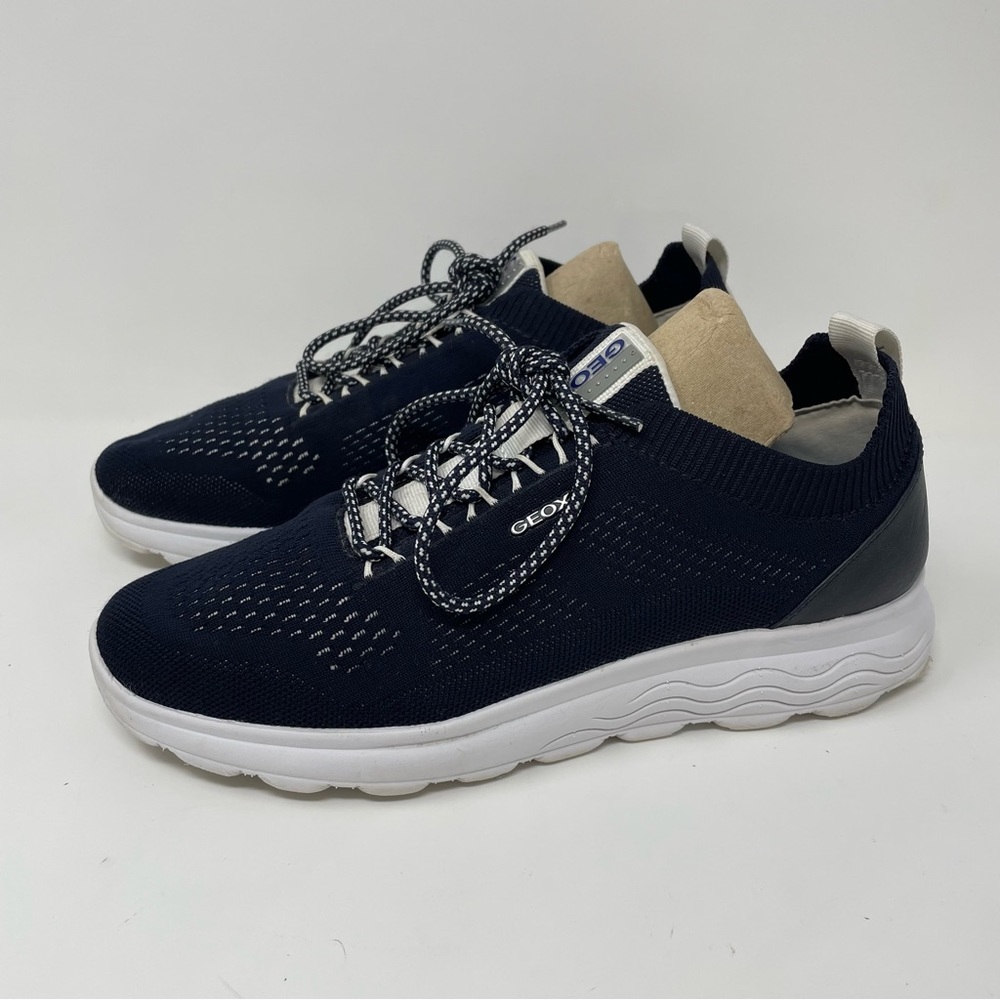 Geox Spherica Navy Sneakers Size 10